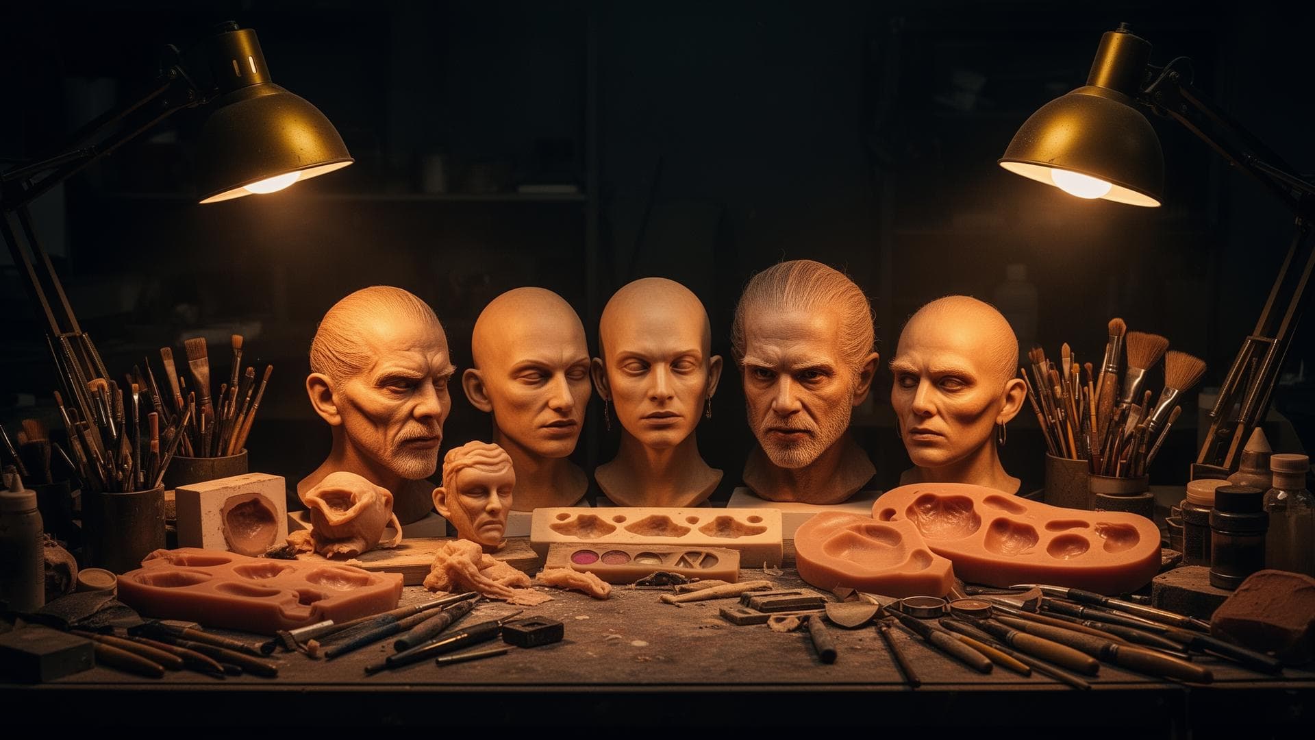 Работа студии FXSHOP — пластический грим